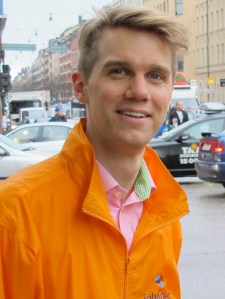 På plats i storstaden - och hembygden, Kungsholmen, i korsningen S:t Eriksgatan/Fleminggatan.