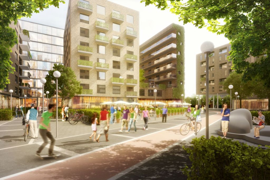 Skisser på tätare, grön stad. Skisser på tätare, grön stad.