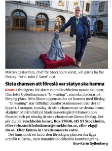 DN STHLM 9 oktober 2013.