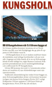 Vårt Kungsholmen 11 januari 2014.