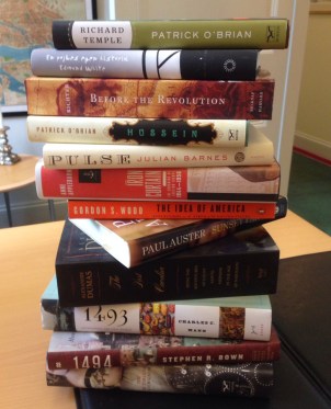 SHOPPINGYRA. Dagens skörd från Hedengrens bokhandel i Stockholm.