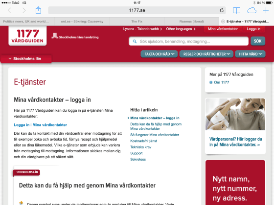 NYTTA OCH NÖJE. Med surfplattor på sjukhusen kan patienter hålla kontakt med omvärlden, och använda e-hälsotjänster.