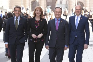 GER BESKED. Folkpartiet och Alliansen levererar både resultat och besked inför framtiden. Bild alliansen.se