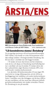 TIDNINGEN ÅRSTA-ENSKEDE 9 maj 2015.